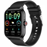 Smartwatch Negro QX15 con Monitor de Oxígeno en Sangre y Pantalla TFT de 1.85 pulgadas