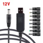 Cable Convertidor de 5V a 12V para Router con Adaptadores