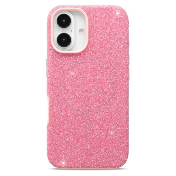 case-iphone16-magsafe-duradero-azucarado-rosa-girly-pink Showcase – iPhone 16 Azucarado Rosa con MagSafe - Imagen 2