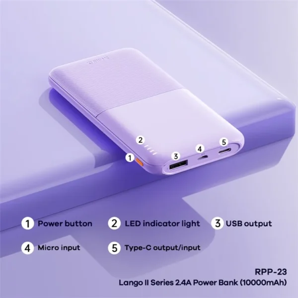 power-bank-10000-remax Power Bank Remax 10000 mah dos salidas - Imagen 6