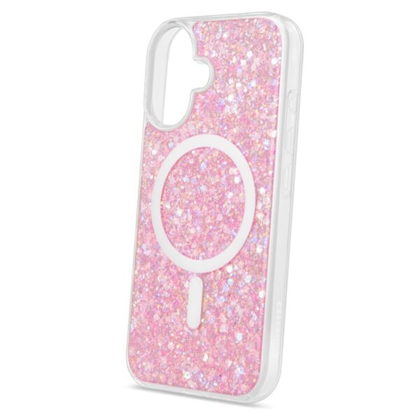 cellairis-showcase-glam-iphone-16-baby-pink-case-ecuador. Cellairis Showcase Glam - iPhone 16 Baby Pink w/ MagSafe - Imagen 2