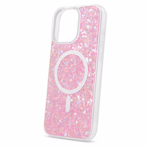 cellairis-showcase-glam-iphone-16-pro-baby-pink-case-ecuador. Cellairis Showcase Glam - iPhone 16 Pro Baby Pink w/ MagSafe - Imagen 2