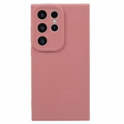 Funda YX Series para Samsung Galaxy S24 Ultra con corte preciso y carcasa trasera de TPU mate para teléfono - Rosa