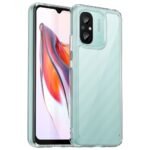 Para Xiaomi Redmi 12C 4G Funda transparente Airbag Corner Protective Phone Cover (Gran orificio para lente trasera