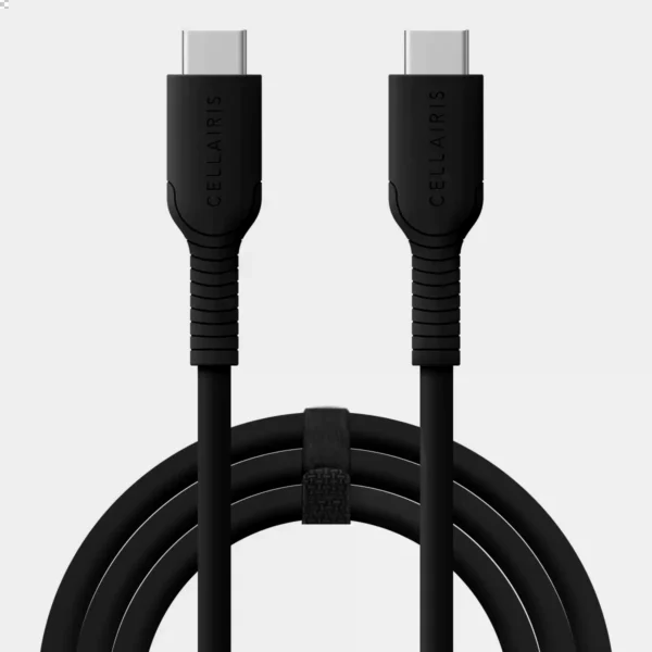 Cellairis Cable - 6FT USB-C to USB-C Black - Imagen 3