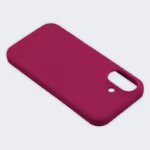 Case iPhone 16 – Silicona- Rojo Vino - Imagen 2