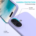 Case iPhone 16 – Silicona- Morado - Imagen 2