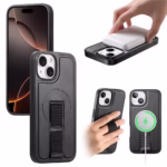 Case Magnético para iPhone 15 con Correa de Mano – Negro - Imagen 4