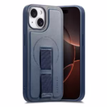 Case Magnético para iPhone 15 con Correa de Mano – Azul