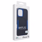Case Rapture Rugged – iPhone 16  Dark Gray/Blue - Imagen 2