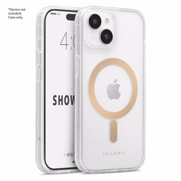 Case CELLAIRIS Showcase Slim Halo para iPhone 15 / 14 / 13 – Dorado - Imagen 2