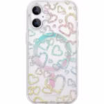 Case Phone 16 - corazones con MagSafe