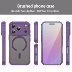Funda Morada para Phone 17 Pro compatible con MagSafe | Anti-Golpes - Imagen 2