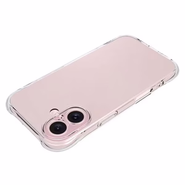 Funda TYMEI Transparente Shockproof para iPhone 17 con Esquinas Reforzadas – 1.5mm Clear Case - Imagen 2