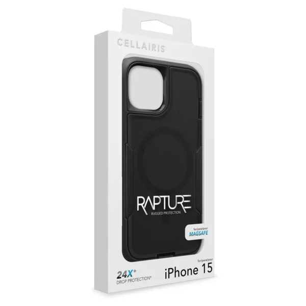 Rapture Rugged - iPhone 15 Black w/ MagSafe - Imagen 3