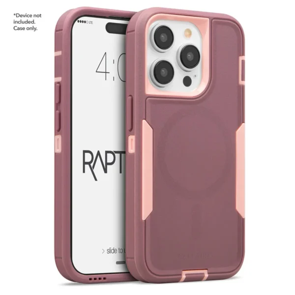 Rapture Rugged - iPhone 15 Pro Rose/ Mulberry w/ MagSafe - Imagen 2