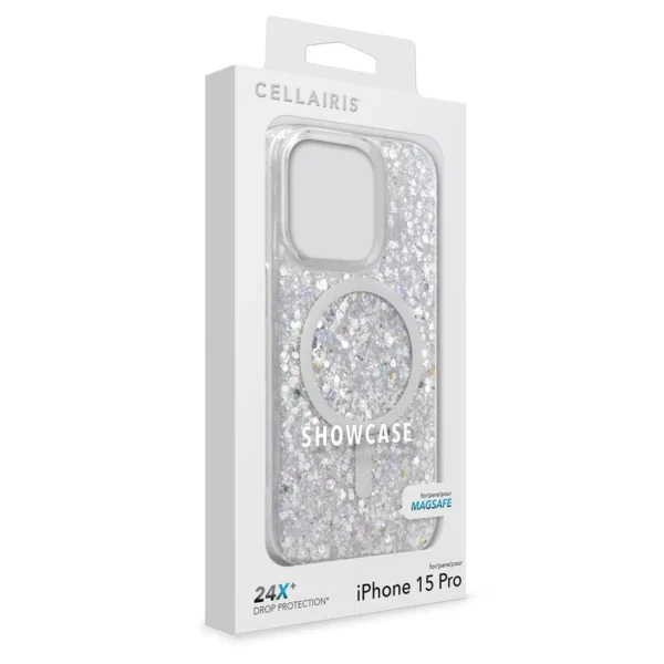 Showcase Glam - iPhone 15 Pro Silver w/ MagSafe - Imagen 3