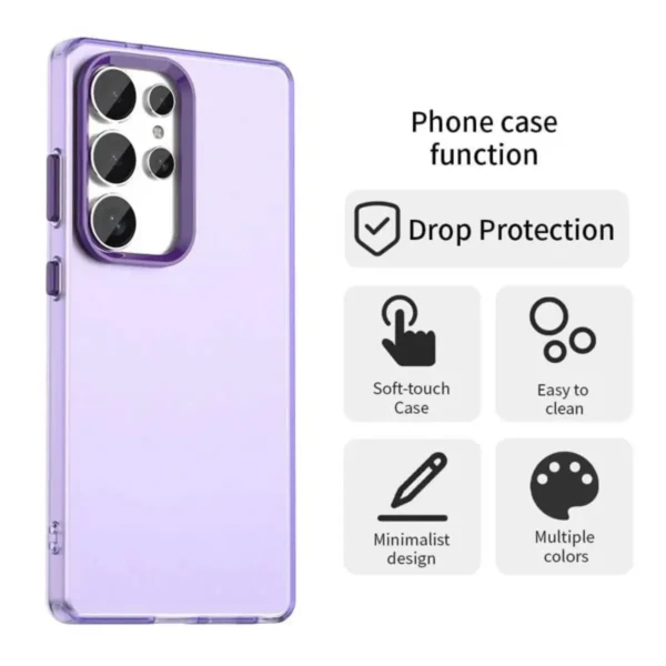 Case Cellairis Matte Anti-Drop para Samsung S25 Ultra - Purple