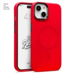 Case Cellairis Puff Pastry para iPhone 15 Red Velvet con MagSafe
