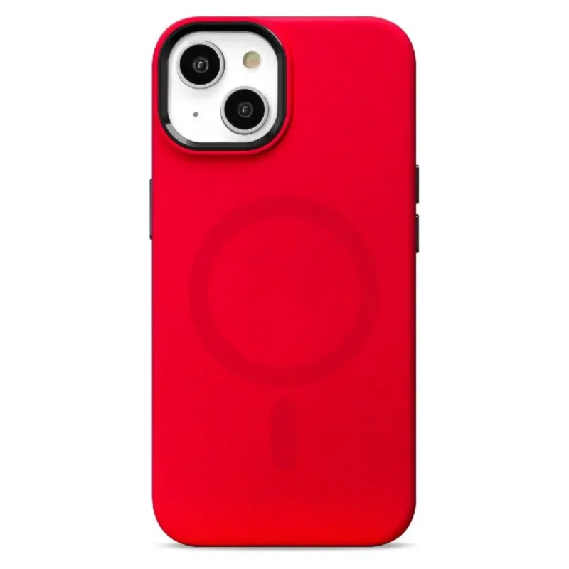 Case Cellairis Puff Pastry para iPhone 15 Red Velvet con MagSafe