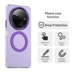 Case para Xiaomi Redmi A3/A3x/Poco C61 4G Magnético - Purple