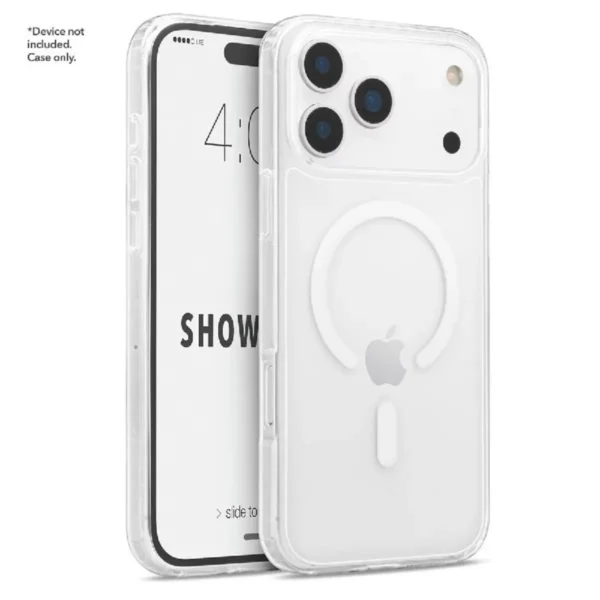 Case Showcase Halo para iPhone 17 Pro Max con MagSafe Transparente