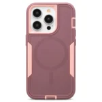Rapture Rugged - iPhone 15 Pro Rose/ Mulberry w/ MagSafe