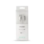 Cable de datos Type-C Fish-Screen Zinc Alloy - White