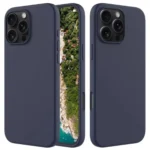 Case Anti-Drop Liquid Silicone para iPhone 16 Pro Max - Midnight Blue