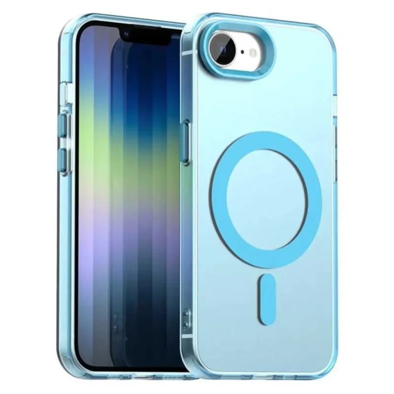 Case Anti-Drop para iPhone 17e/16e compatible con MagSafe - Blue