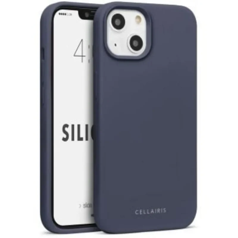 Case Cellairis Silicone para iPhone 13 Navy Blue Matte