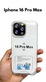 Case Clear Armor Hybrid para iPhone 16 Pro Max - Transparente