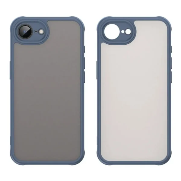 Case Drop Proof Airbags para iPhone 17e/16e con PC y TPU - Blue