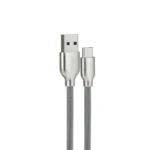 Case Fish-Screen Zinc Alloy Type-C Cable - Grey