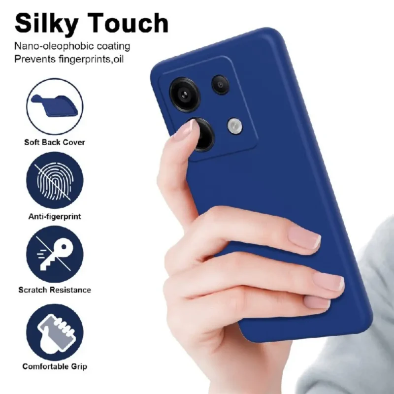 Case IMAK UC-4 para Xiaomi Redmi Note 13 5G - Blue