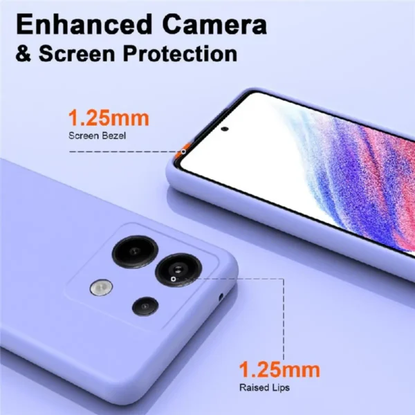 Case IMAK UC-4 para Xiaomi Redmi Note 13 5G - Lila