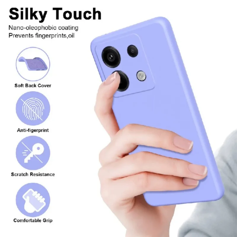Case IMAK UC-4 para Xiaomi Redmi Note 13 5G - Lila