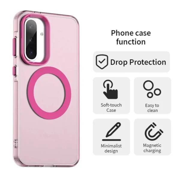 Case Magnético para Samsung A36 5G / A56 5G - Pink