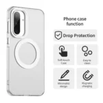 Case Matte Anti-Drop para A36 5G - White
