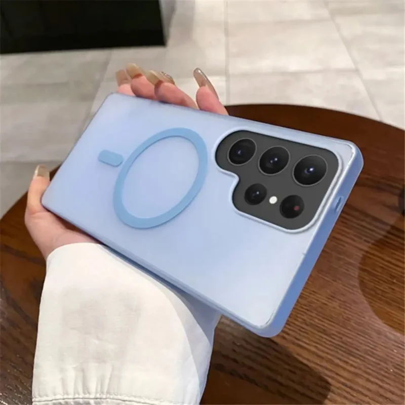 Case Matte Anti-Drop para S25 Ultra - Blue