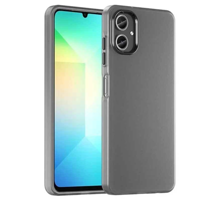 Case Matte Translucent Design para A06 4G - Black