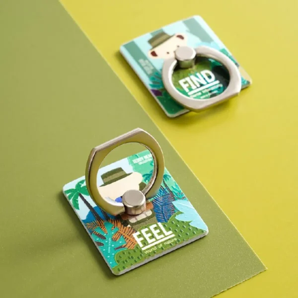 Case móvil con soporte y anillo Teddy Collection Jungle Adventure