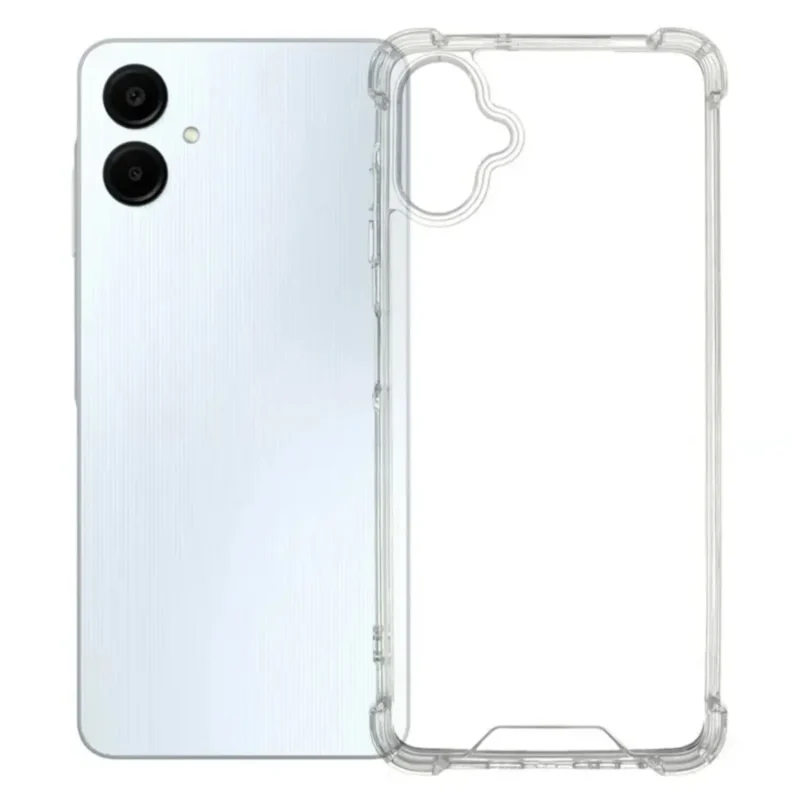 Case para Samsung A06 4G/5G con esquinas reforzadas y resistencia a golpes