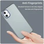 Case para Samsung A06 4G TPU + PC Matte Translucent - Dark Blue