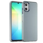 Case para Samsung A06 4G TPU + PC Matte Translucent - Dark Blue