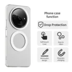 Case para Xiaomi Redmi A3/A3x/Poco C61 magnético - White